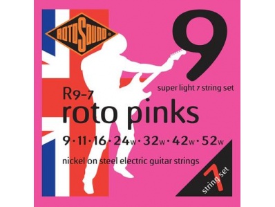 ROTOSOUND R 9-7 Ηλεκτρικής 7/χορδης