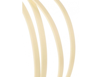 Incudo IN462 ABS guitar binding Ivory plain
