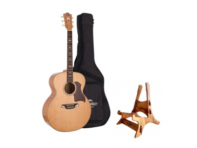 Bromo BAN 7E Danali Series jumbo guitar with solid spruce top