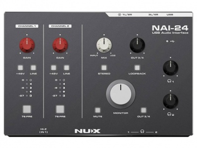 NAI-24 NUX USB Καρτα ήχου