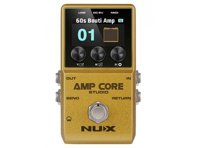 NUX NCA 1 pedal guitar amp modeler AMP CORE STUDIO