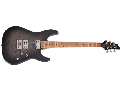 SCHECTER C 1 Standard Plus Transparent Black Burst