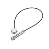 SCHALLER 16050101 Oyster S/S single socket pickup