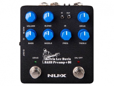 NBP-5 NUX Verdugo Series bass preamp pedal "MELVIN LEE DAVIS Signa