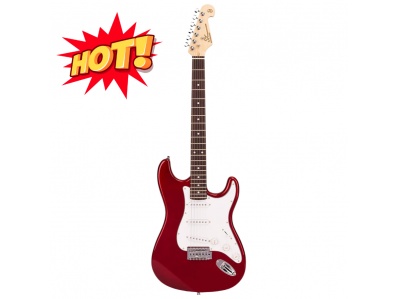 SX GUITARS ED1 BK