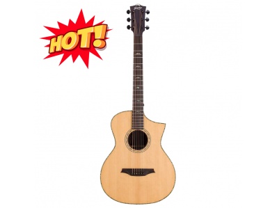 Bromo BAR 5 CE Rocky mountain Series concert all solid guitar