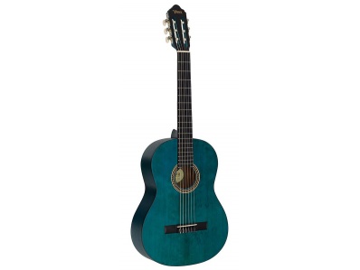Valencia VC 204 transparent blue satin