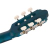 Valencia VC 204 transparent blue satin